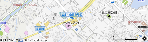 ネッツトヨタウエスト兵庫加古川店周辺の地図