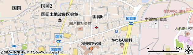 西海芳古堂周辺の地図