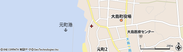 元町漁協周辺の地図