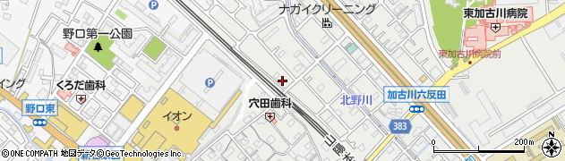 兵庫県加古川市平岡町新在家823周辺の地図