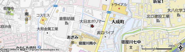 大阪府寝屋川市下木田町17周辺の地図