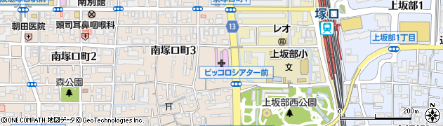 兵庫県立尼崎青少年創造劇場（ピッコロシアター）周辺の地図