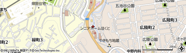 兵庫県神戸市北区山田町下谷上門口周辺の地図