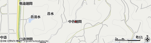 愛知県知多郡南知多町内海中苔廻間周辺の地図