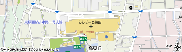 ライトオンららぽーと磐田店周辺の地図