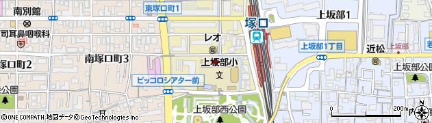 尼崎市立　上坂部こどもクラブ周辺の地図