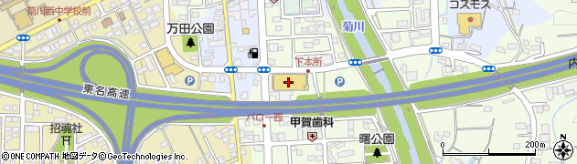 バロー菊川店周辺の地図