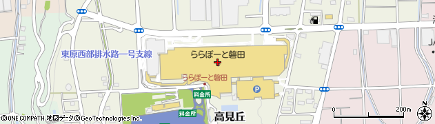 ダイソーららぽーと磐田店周辺の地図