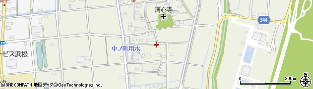 静岡県浜松市中央区常光町周辺の地図