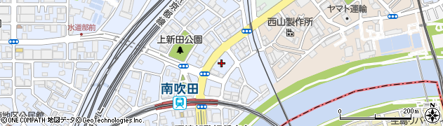 北大阪清掃周辺の地図