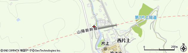 岡山県備前市西片上周辺の地図