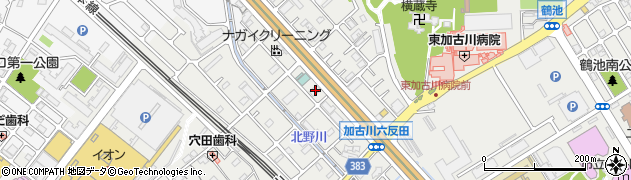 兵庫県加古川市平岡町新在家896周辺の地図