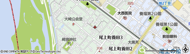 兵庫県加古川市尾上町養田381周辺の地図