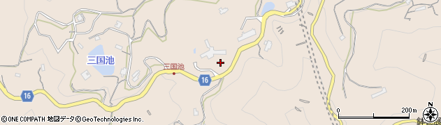 兵庫県神戸市灘区六甲山町（東山ノ内西谷）周辺の地図