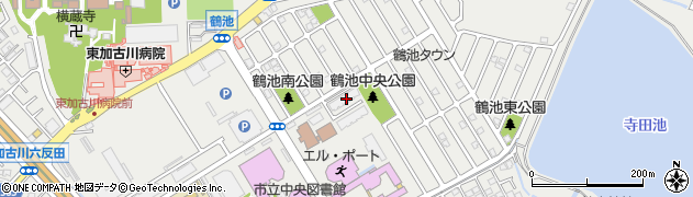 兵庫県加古川市平岡町新在家1224周辺の地図