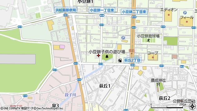 〒433-8113 静岡県浜松市中央区小豆餅の地図