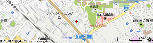 兵庫県加古川市平岡町新在家926周辺の地図