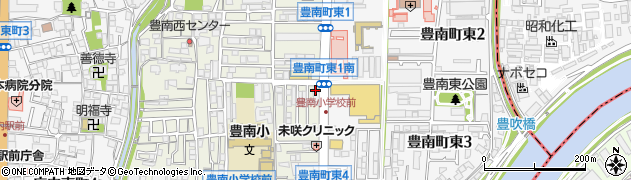 ＥＮＥＯＳ豊南町ＳＳ周辺の地図