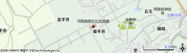 愛知県知多郡美浜町豊丘東平井136-1周辺の地図