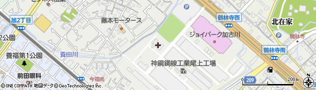 兵庫県加古川市尾上町今福34周辺の地図