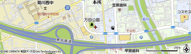 カラオケハウス歌和楽　菊川店周辺の地図