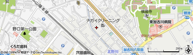 兵庫県加古川市平岡町新在家864周辺の地図