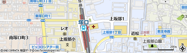 セリアビエラ塚口店周辺の地図