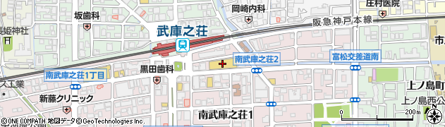 キャンドゥＫＯＨＹＯ武庫之荘店周辺の地図