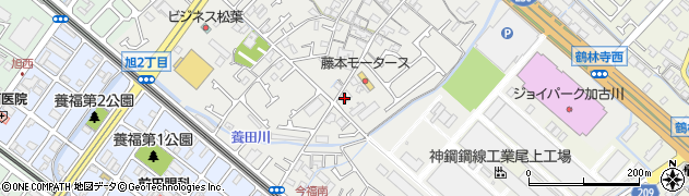 兵庫県加古川市尾上町今福362周辺の地図