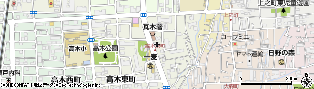酒のやまや西宮北口店周辺の地図