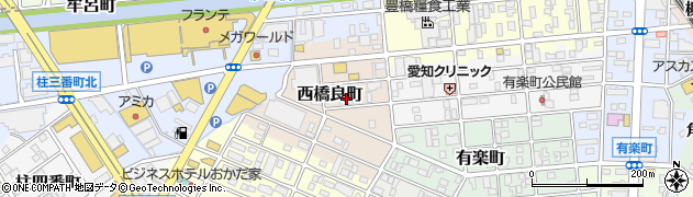 中部電気保安協会　豊橋営業所周辺の地図