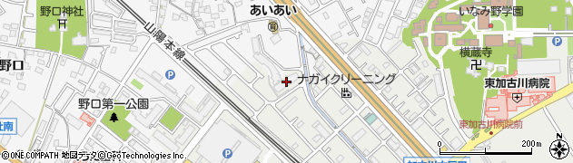 兵庫県加古川市平岡町新在家1周辺の地図