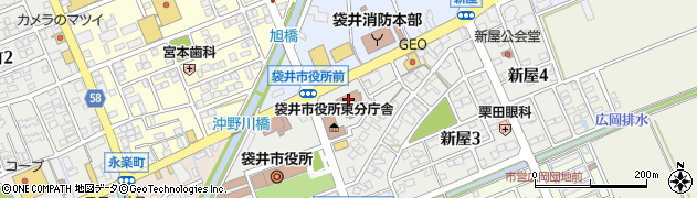 交通安全協会　袋井地区支部周辺の地図