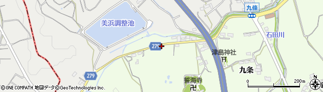 愛知県知多郡美浜町古布善切周辺の地図