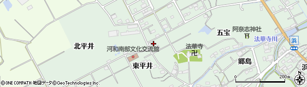 愛知県知多郡美浜町豊丘東平井112周辺の地図