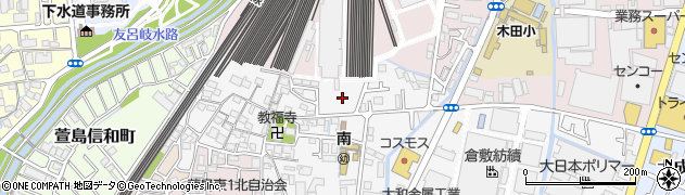 大阪府寝屋川市下木田町10周辺の地図