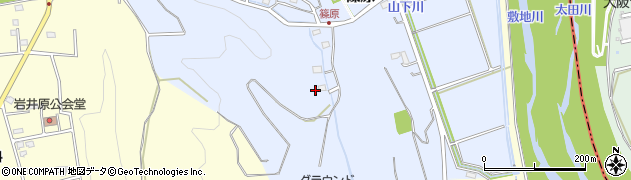 静岡県磐田市篠原428周辺の地図
