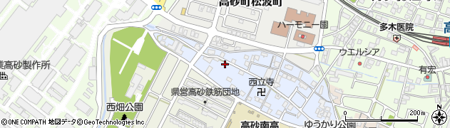 兵庫県高砂市高砂町木曽町周辺の地図