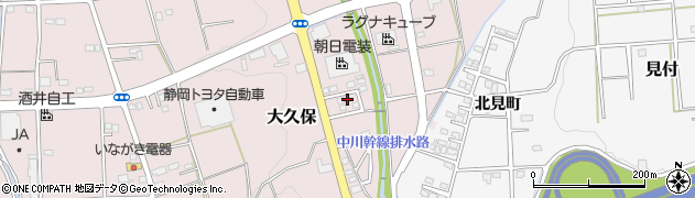 静岡県磐田市大久保480周辺の地図