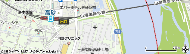 三菱製紙株式会社　高砂工場周辺の地図