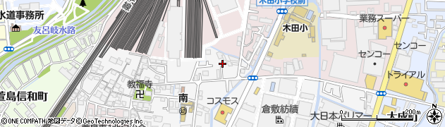 大阪府寝屋川市下木田町11周辺の地図