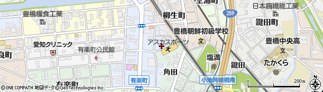 愛知県豊橋市西小池町5周辺の地図