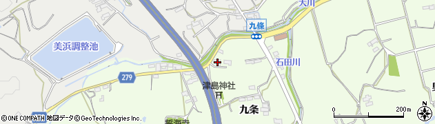 愛知県知多郡美浜町古布九条15周辺の地図