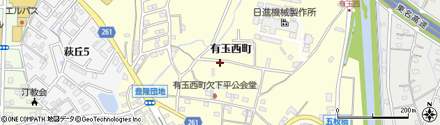 静岡県浜松市中央区有玉西町周辺の地図