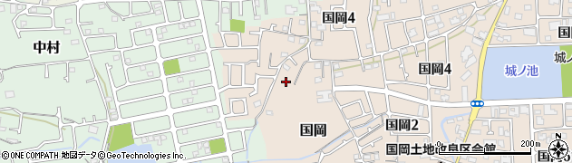 兵庫県稲美町（加古郡）国岡周辺の地図