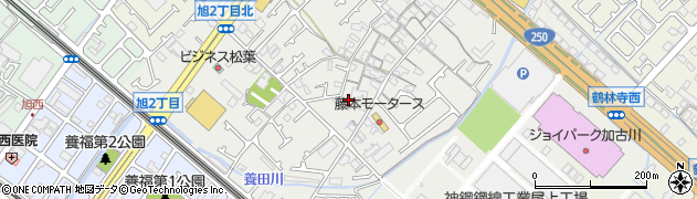 兵庫県加古川市尾上町今福613周辺の地図