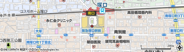 兵庫県旅券事務所尼崎出張所　テレホンサービス周辺の地図