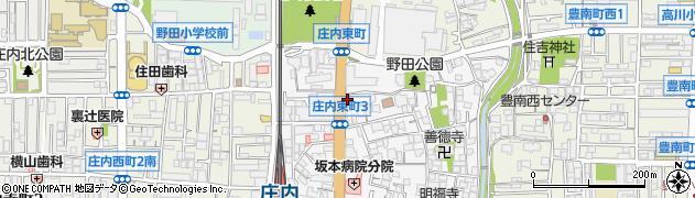 株式会社コスモホームヘルプサービス　豊中事業所周辺の地図
