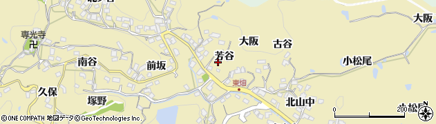 京都府精華町（相楽郡）東畑（芳谷）周辺の地図