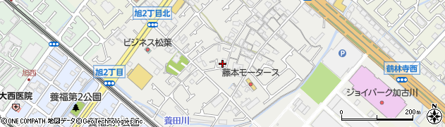 兵庫県加古川市尾上町今福366周辺の地図